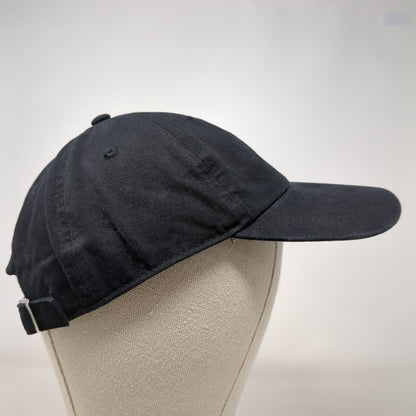 Urban Outfitters Slideback Hat Black OSFA Adjustable Solid Blank