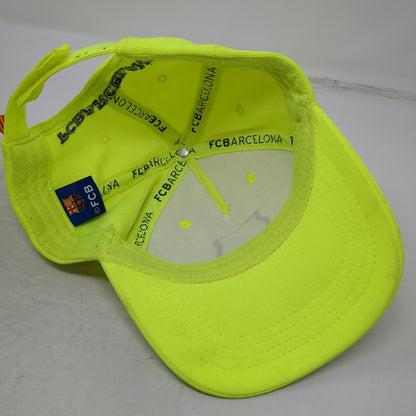 FC Barcelona FCB 5 Panel Hat Green One Size Strapback Since 1899 Soccer Club