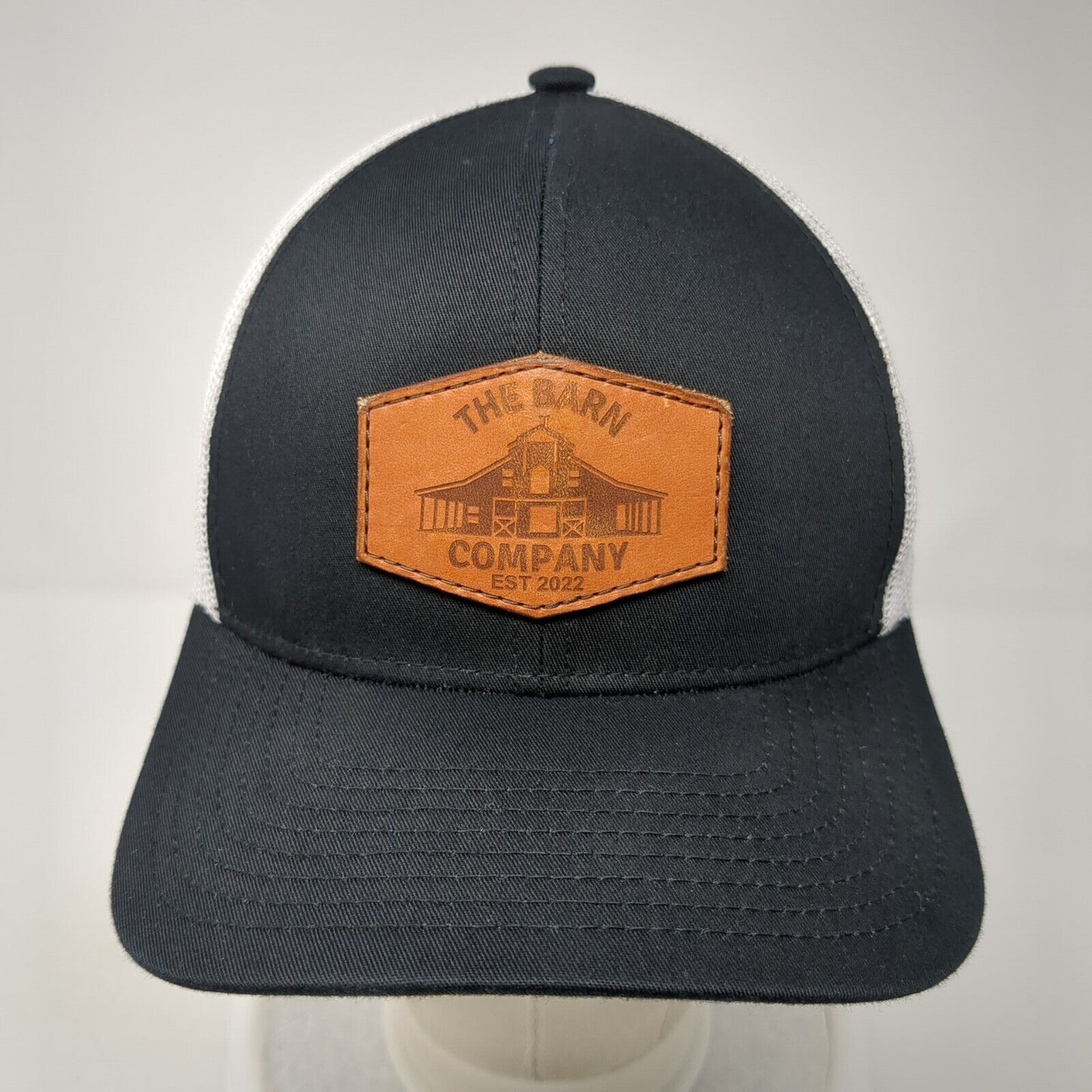 The Barn Company Est 2022 Patch Snapback Trucker Hat Black One Size