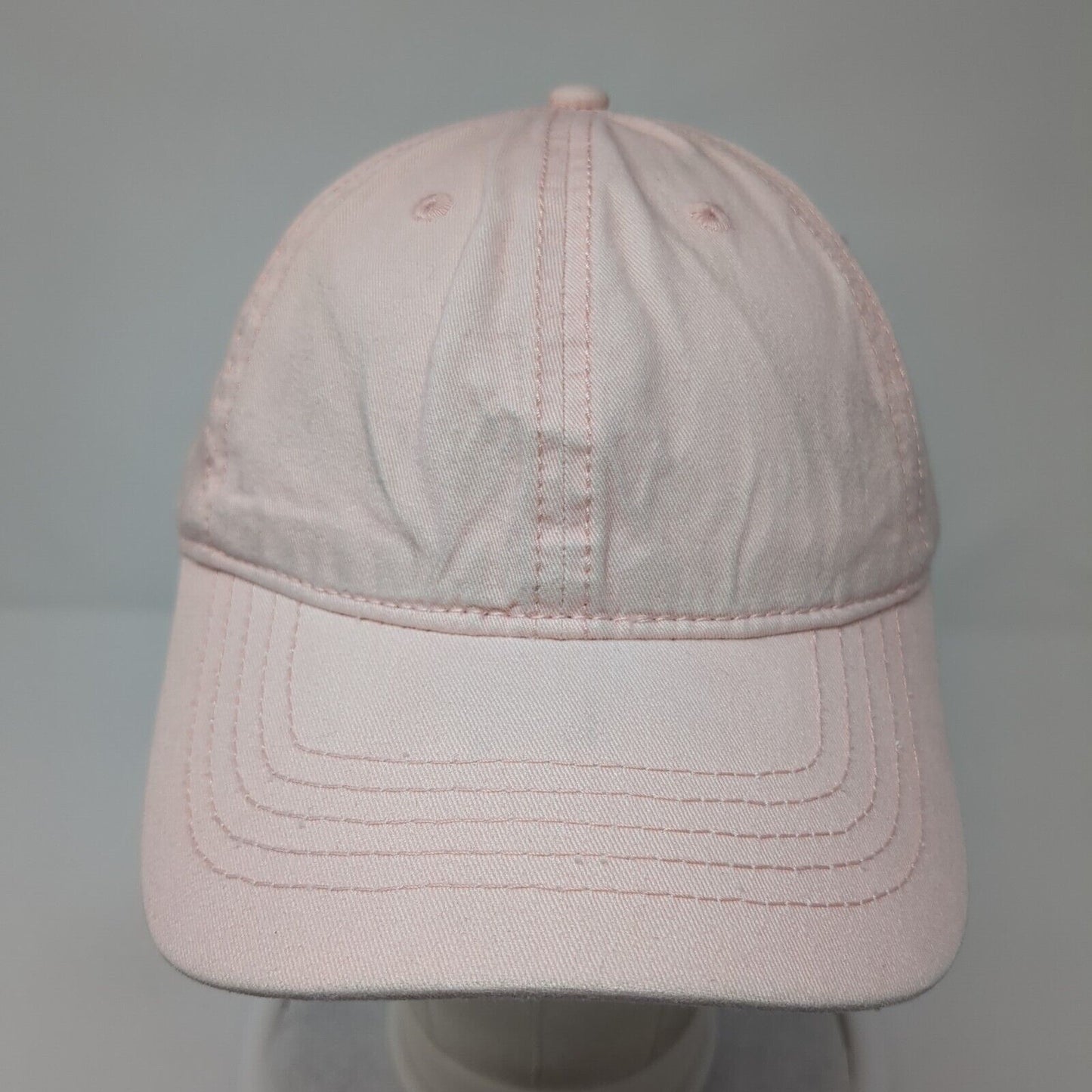 Unbranded Slideback Hat Pink Rose Blush One Size Adjustable Blank