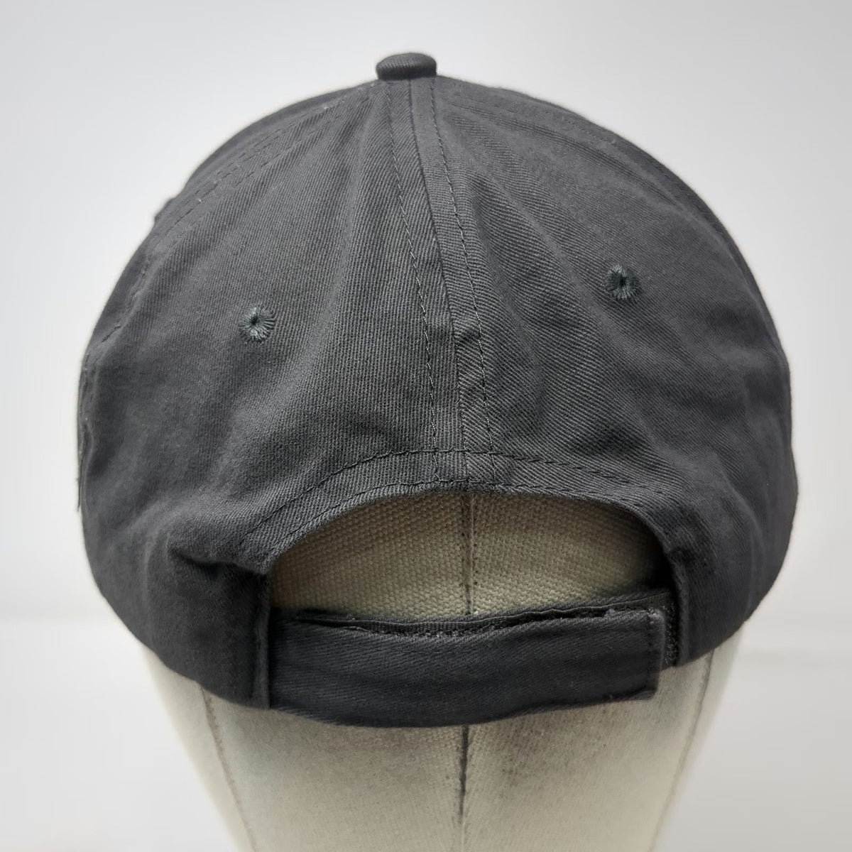 Cap America Baseball Cap Gray One Size BMC Logo Embroidered Cotton Strapback hat