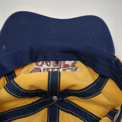 Winter Games Of Idaho Slideback Hat Yellow One Size Adjustable Embroidered PS
