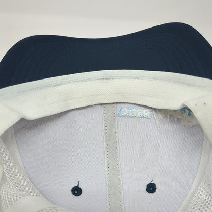 Full Value Pork Snapback Trucker Hat Blue OS Adjustable Mesh Back Paramount