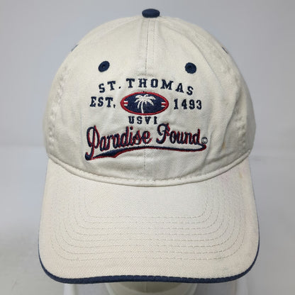 Caribbean Gifts & Things Baseball Cap Beige One Size USVI St Thomas Paradise Hat