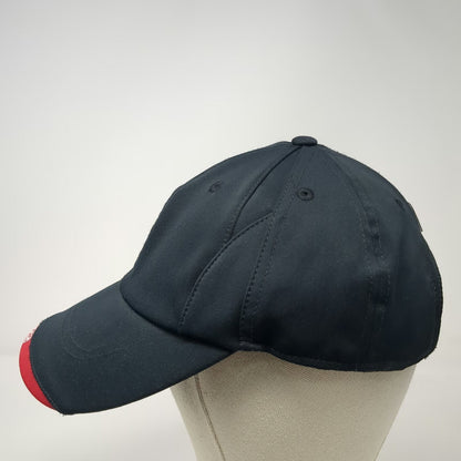 OGIO Baseball Cap Black One Size Polyester Slideback Hat Curved Brim Logo