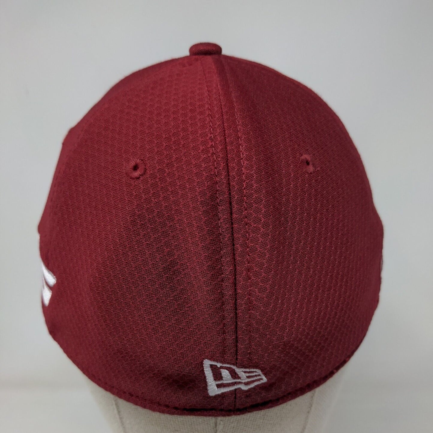 Taylor Made Fitted Hat Red S/M Lightweight 6 Panel Tour Authentic New Era