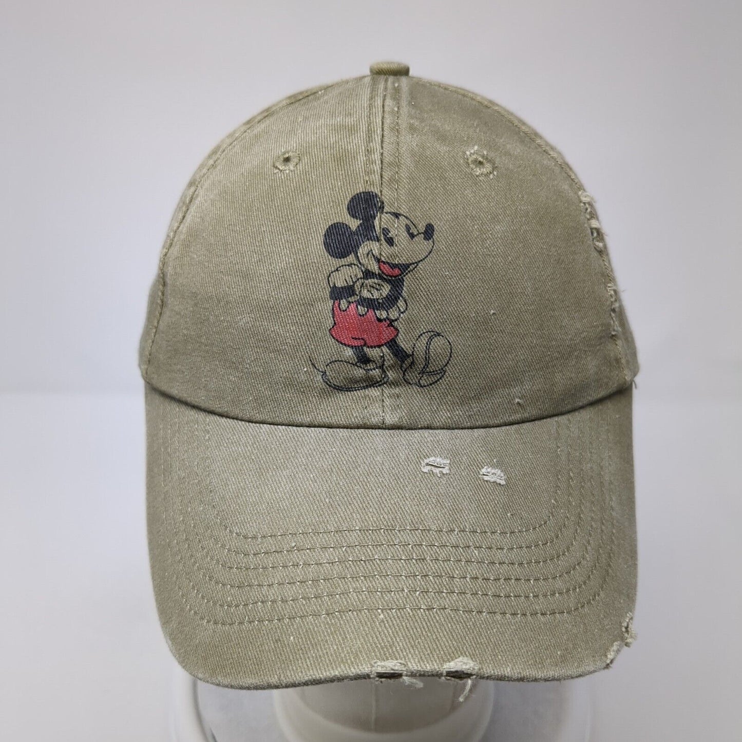 Mickey Mouse Slideback Hat Brown 57-61cm Adjustable Disney Parks