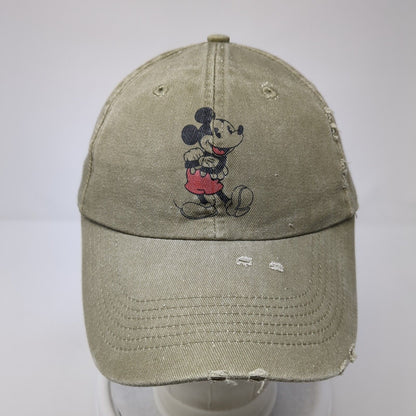 Mickey Mouse Slideback Hat Brown 57-61cm Adjustable Disney Parks