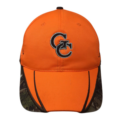 GC Logo Strapback Hat Multicolor One Size Embroidered Outdoor Cap