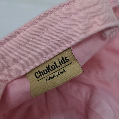 Boba Bubble Tea Slideback Hat Pink One Size Embroidered ChoKoLids