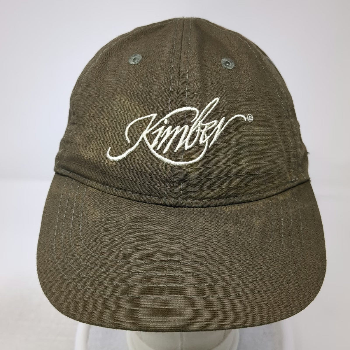 Kimber Baseball Cap Green One Size American Flag Strapback Script Hat