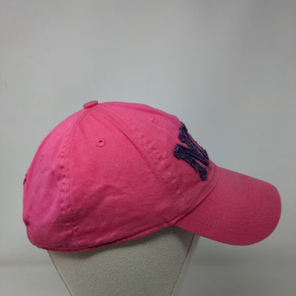 Nike Slideback Hat Pink OSFA Adjustable Patch Logo Vented Holes Cotton