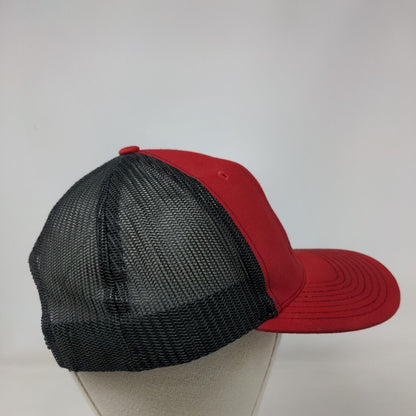 Local Life Snapback Mesh Back Trucker Hat Multi One Size Colorblock