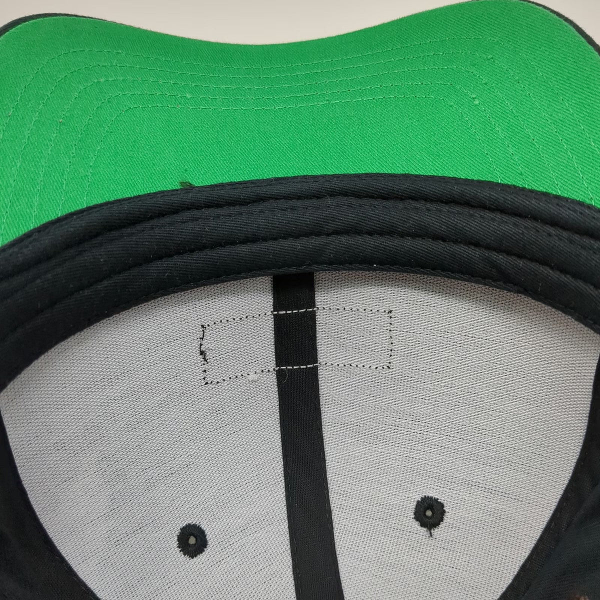 Head Start Crowned Heads NSHVL Nashville Snapback Hat Black One Size Green Brim