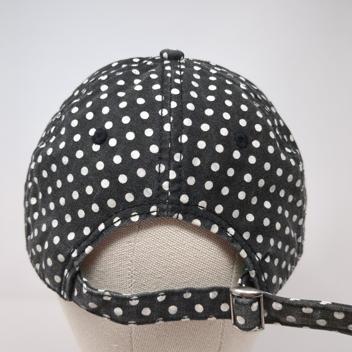 Keds Slideback Baseball Cap Multicolor One Size Adjustable Polka Dot 6 Panel