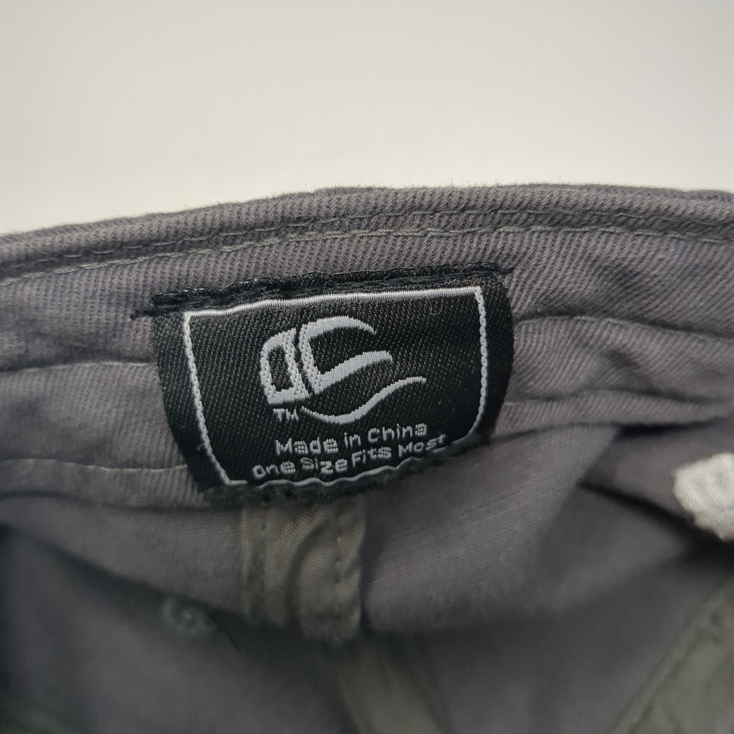 Ox Industries Engineered Products Slideback Hat Gray One Size Build Strong