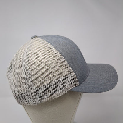 Cobra Trading Snapback Mesh Back Trucker Hat Gray One Size Richardson