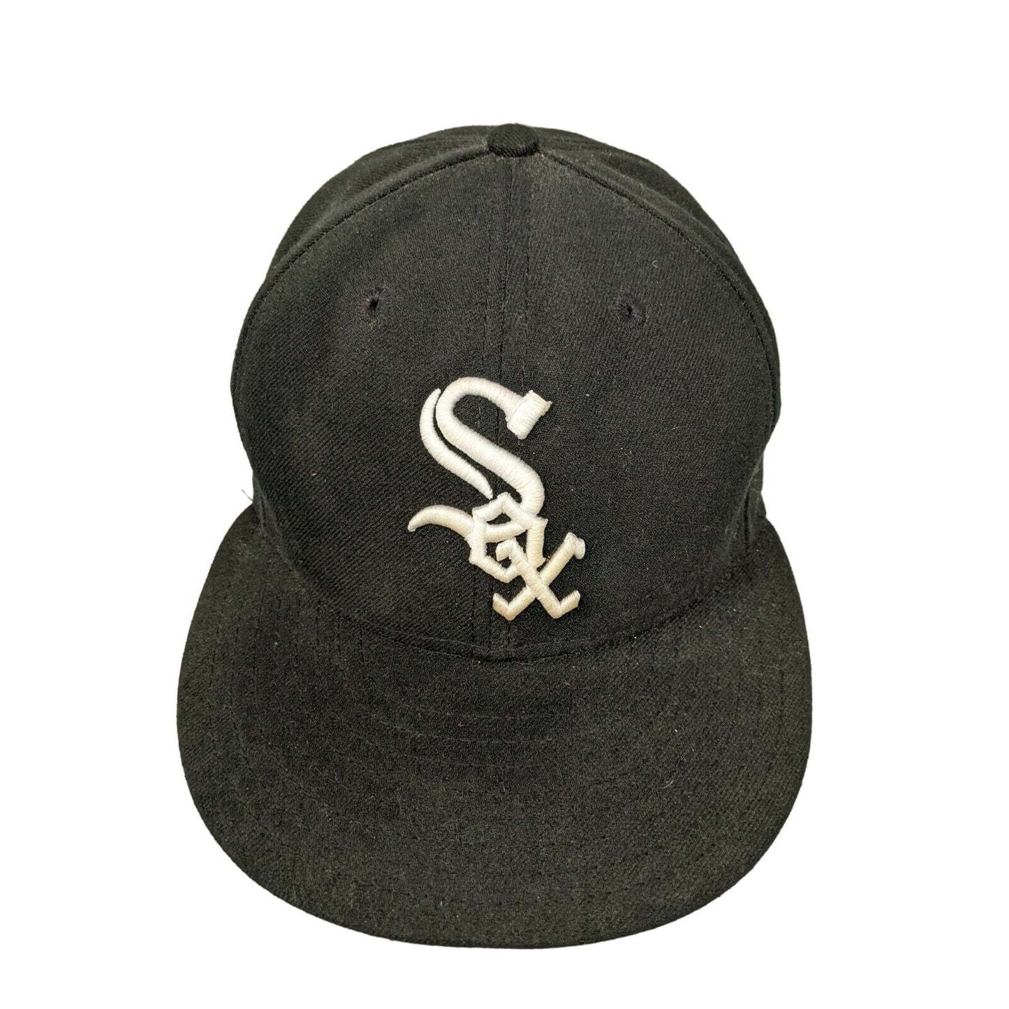 MLB On Field New Era 59Fifty Hat Cap 7 1/8" Chicago White Sox Embroidered Logo