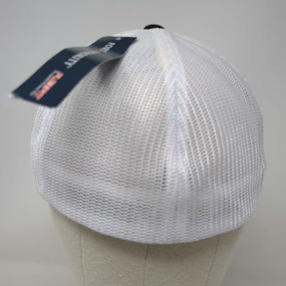 Port Authority Baseball Cap Black XL Flexfit Mesh J Fletcher Creamer Hat