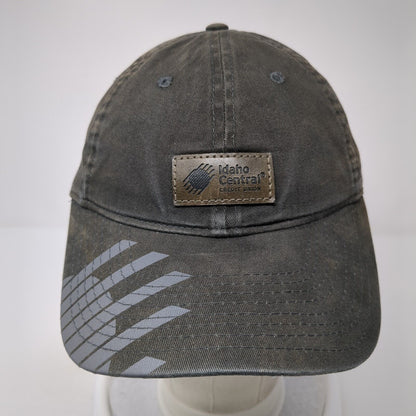 Idaho Central Credit Union Patch Slideback Hat Gray One Size Adjustable
