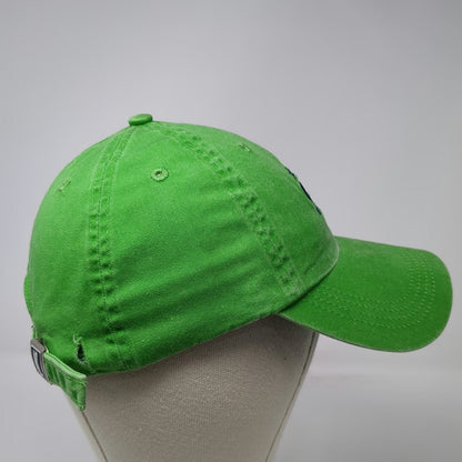 Kate Lord Baseball Cap Green One Size Whale Newport RI Slideback Cotton Hat