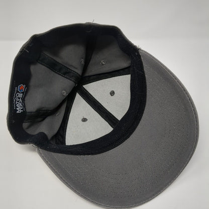 Matco Tools Fitted Hat Gray One Size Embroidered Solid 6 Panel Stretch