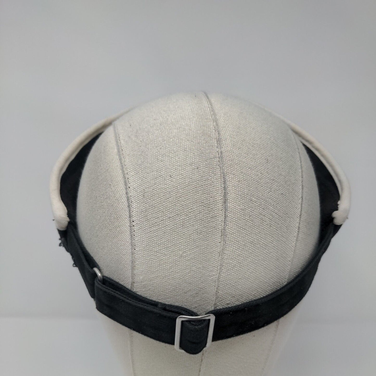 Rancho Bernardo Inn Slideback Sun Visor Hat Black OS Adjustable Pukka Cotton