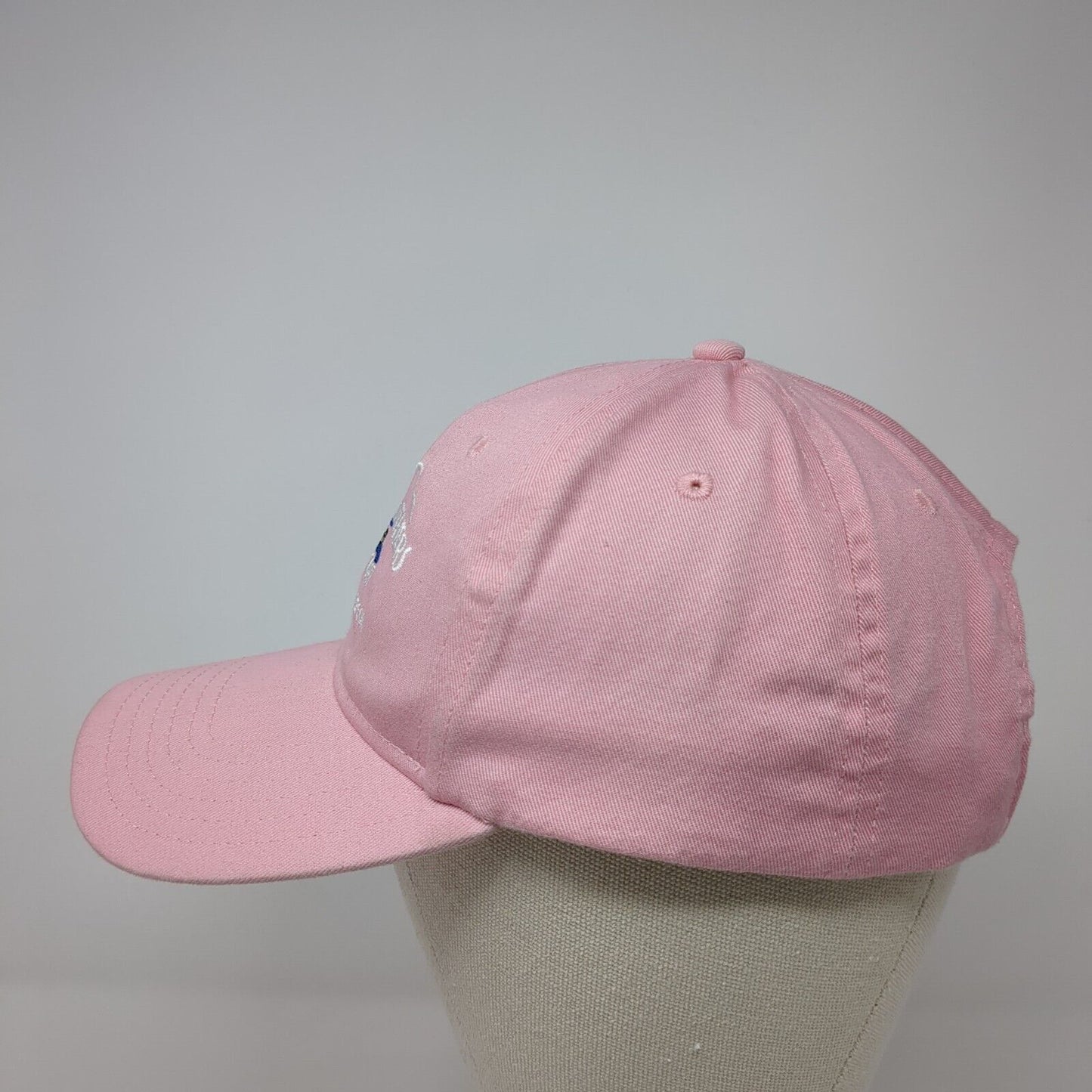 Seven Feather RV Resort Canyonville Oregon Strapback Hat Pink OS Adjustable Otto