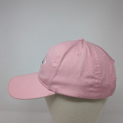 Seven Feather RV Resort Canyonville Oregon Strapback Hat Pink OS Adjustable Otto