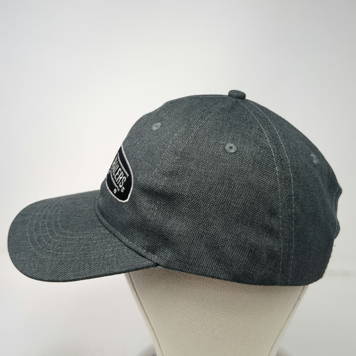 Western Trailers Baseball Cap Gray One Size Slideback Graphic Logo Trucking Hat