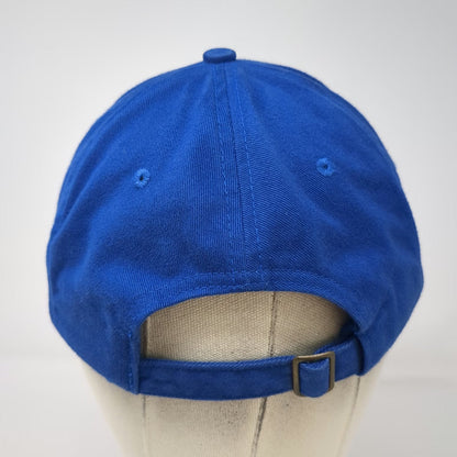 Con-way Blue Baseball Cap One Size Pinstripe Slideback Hat Embroidered Script