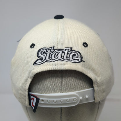 Colorado State Rams NCAA Zephyr Snapback Hat Beige One Size Wool Blend Ram Logo