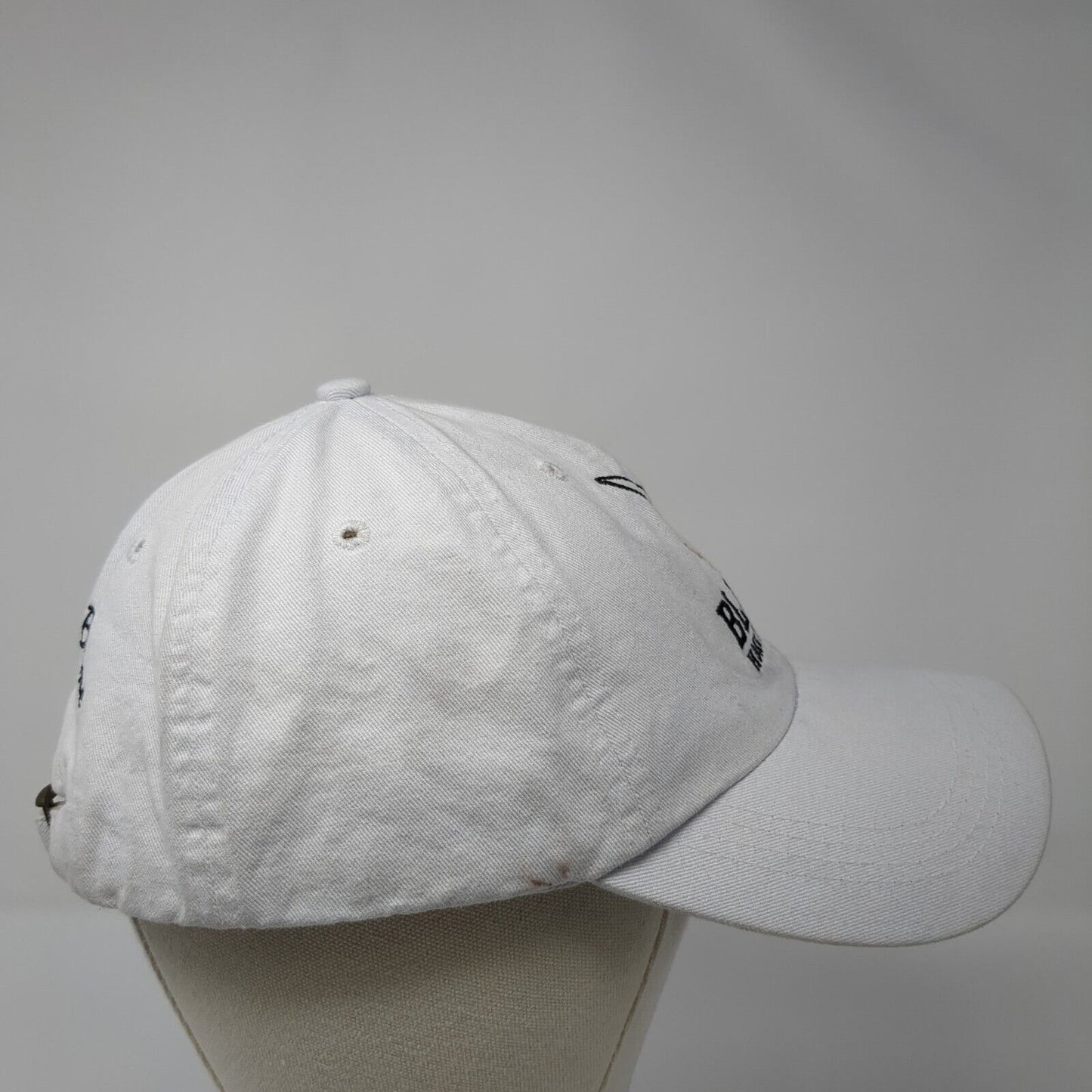 Blume Honey Water Slideback Baseball Cap White One Size Adjustable Embroidered