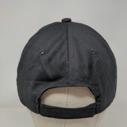 Blessed Strapback Hat Black OSFA Embroidered Adjustable Think Positive