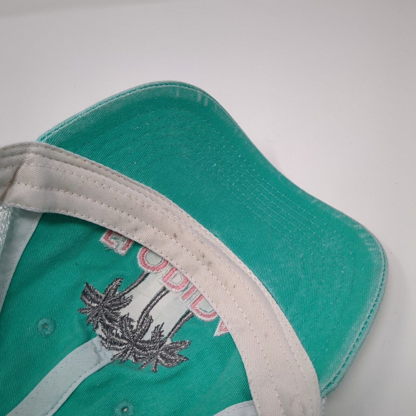 Florida Snapback Trucker Hat Blue OS Adjustable Embroidered Mesh Back Kaufman