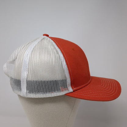 ENO Eagles Nest Outfitters Snapback Trucker Hat Orange One Size Mesh Back