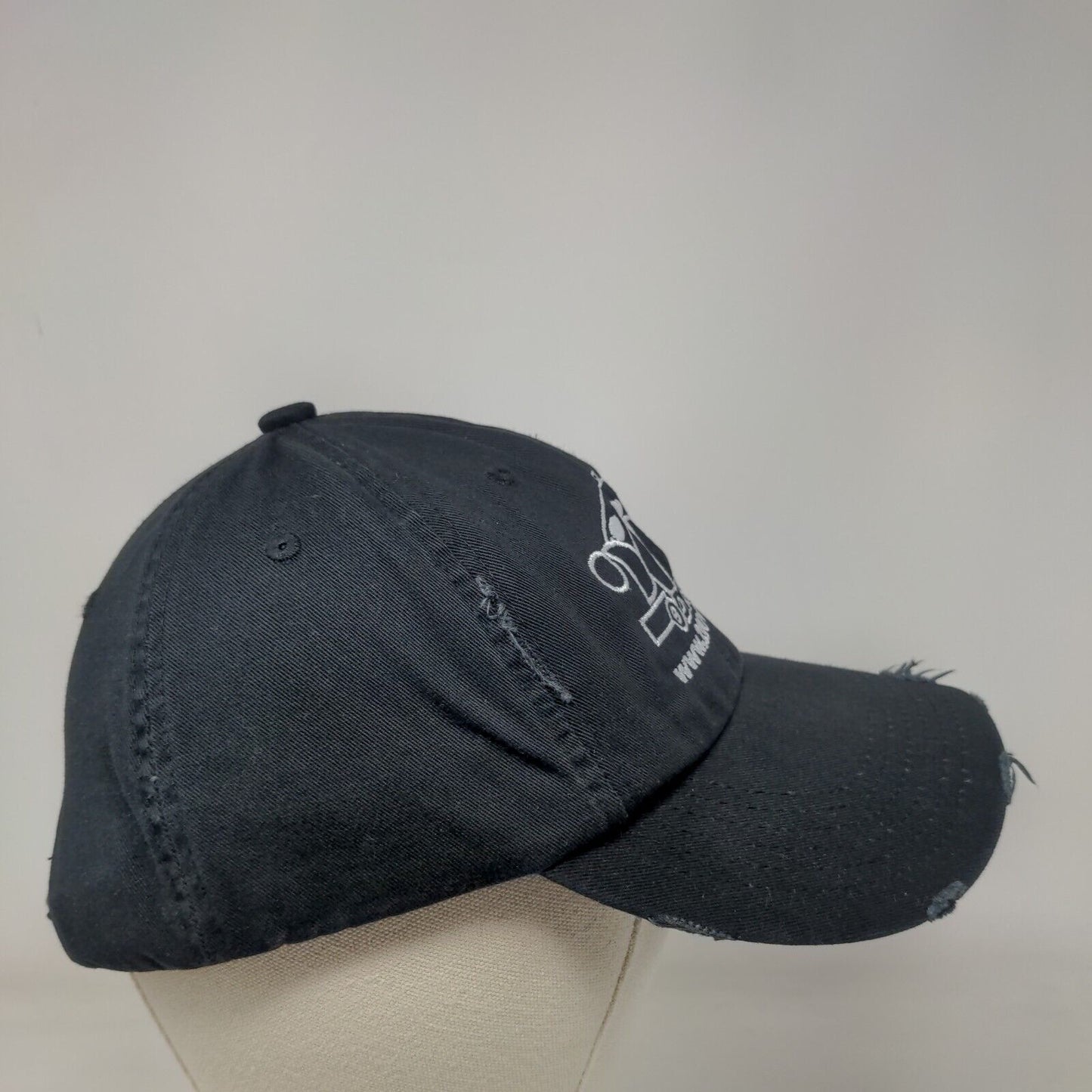 2001 Odyssey Slideback Hat Black One Size Embroidered Solid District