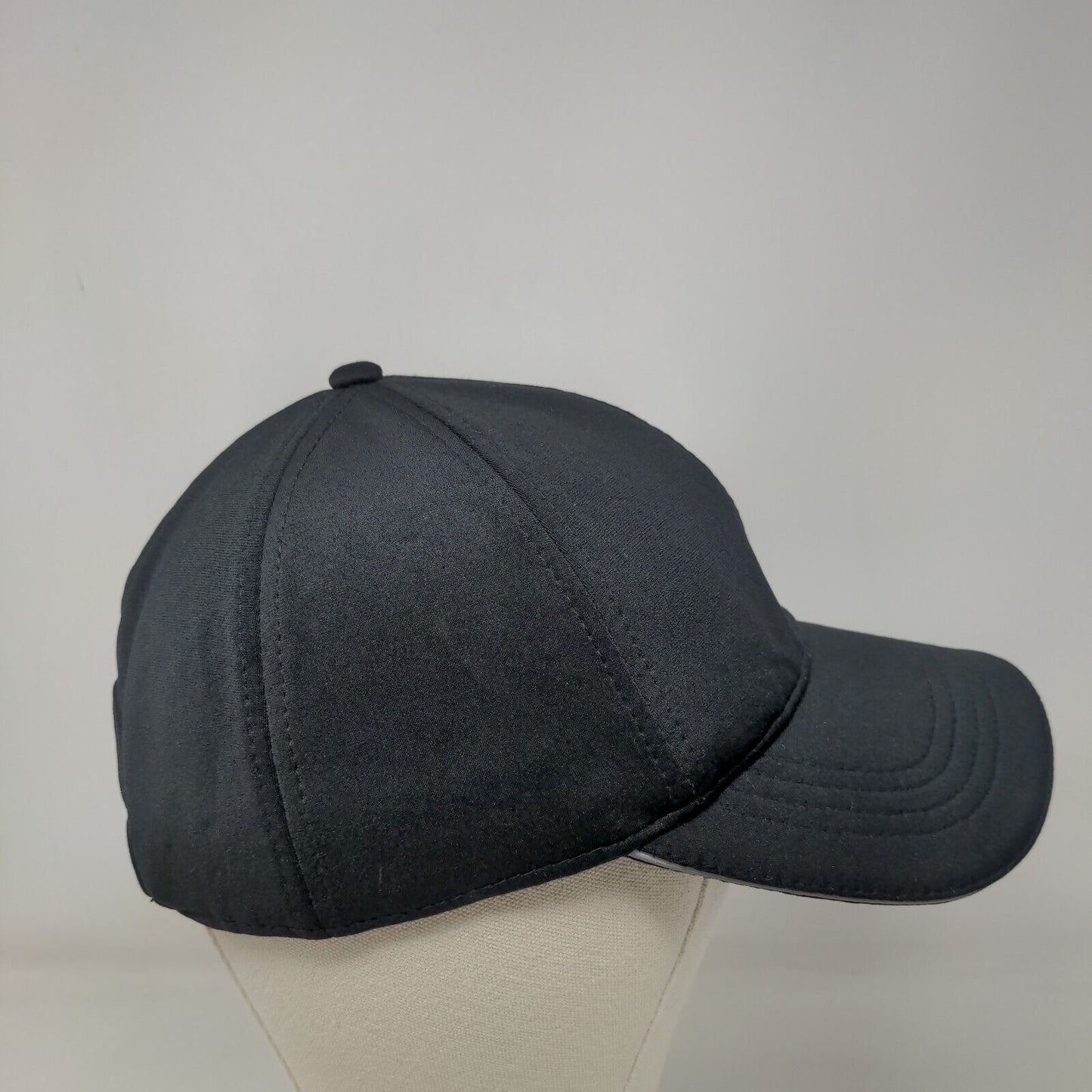 Unbranded Slideback Hat Ponytail Black OSFM Blank Adjustable Solid