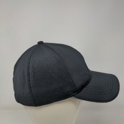 Unbranded Slideback Hat Ponytail Black OSFM Blank Adjustable Solid