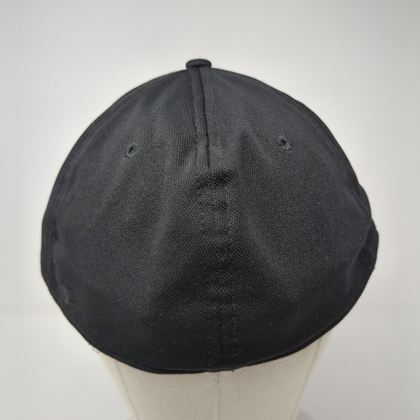 Letter M Fitted Hat Black L/XL Embroidered Proflex OC Sports Team Green