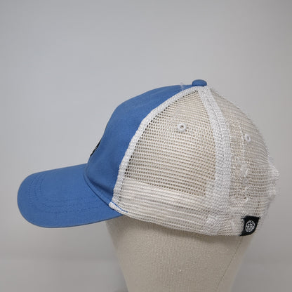 REI Co-op Snapback Trucker Hat Blue One Size Mesh Back Adjustable