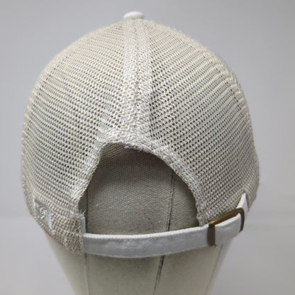 Texas State Bobcats NCAA The Game Cap White One Size Mesh Stripes Slideback Hat