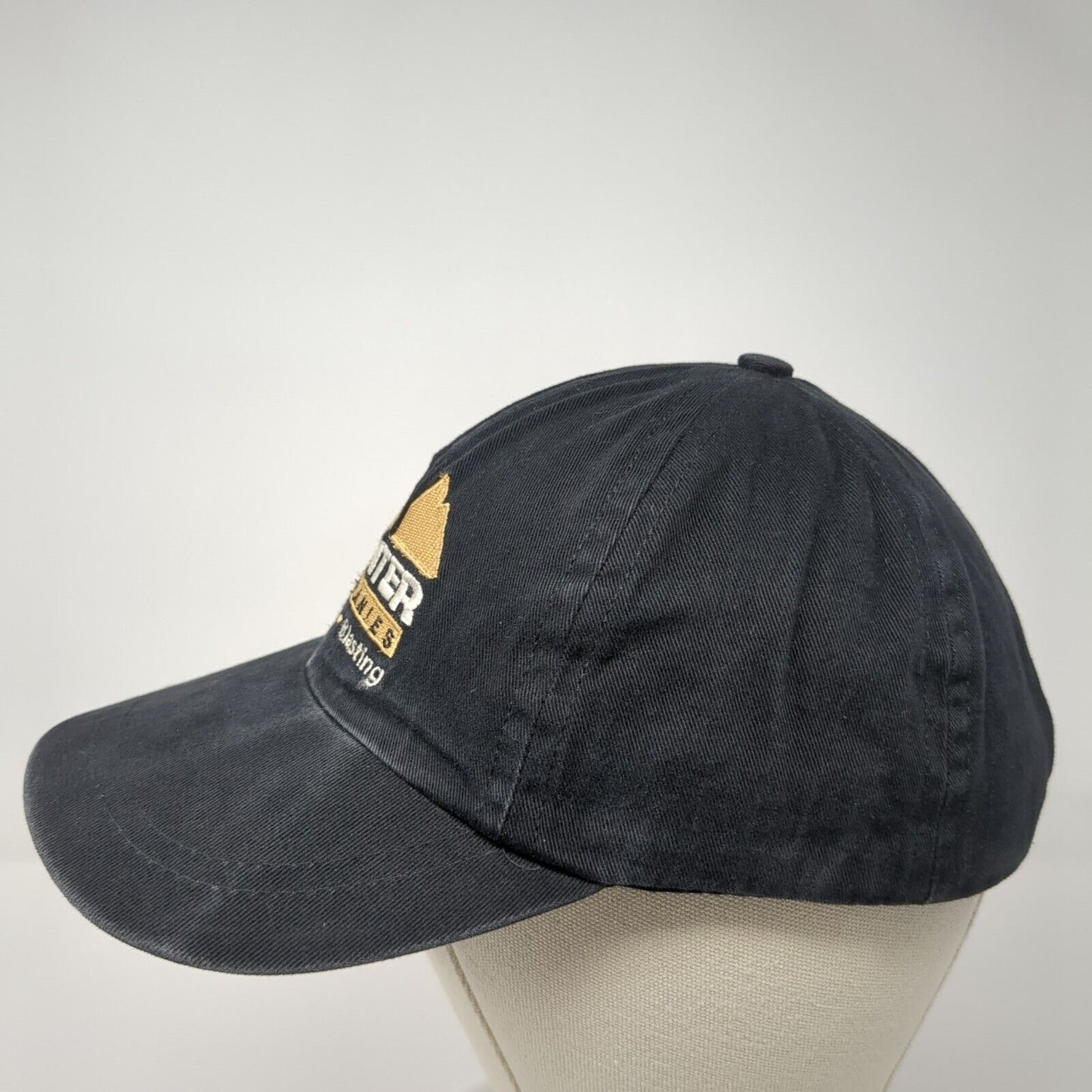 Yenter Companies Drilling Blasting Slideback Hat Black OS Adjustable Embroidered
