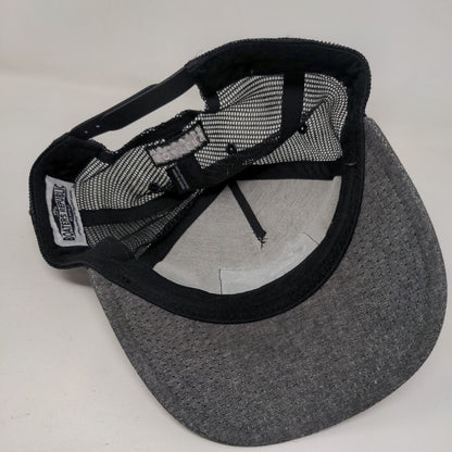 Boaters Republic Snapback Trucker Hat Gray One Size Adjustable Mesh Back