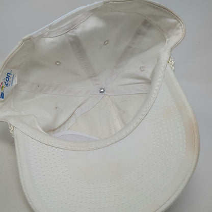 Falcon 5 Panel White One Size Rope Snapback Mid-Kansas Radio McPherson Hat
