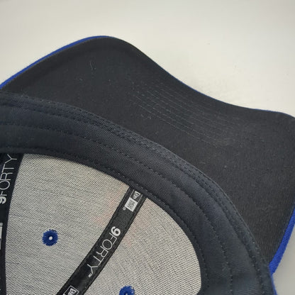 New Era New York Mets MLB Blue Baseball Cap One Size 9FORTY Adjustable Strap Hat
