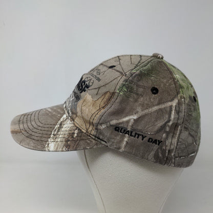 Cap America Men's Strapback Camo Hat Multicolor BASF We Create Chemistry Logo