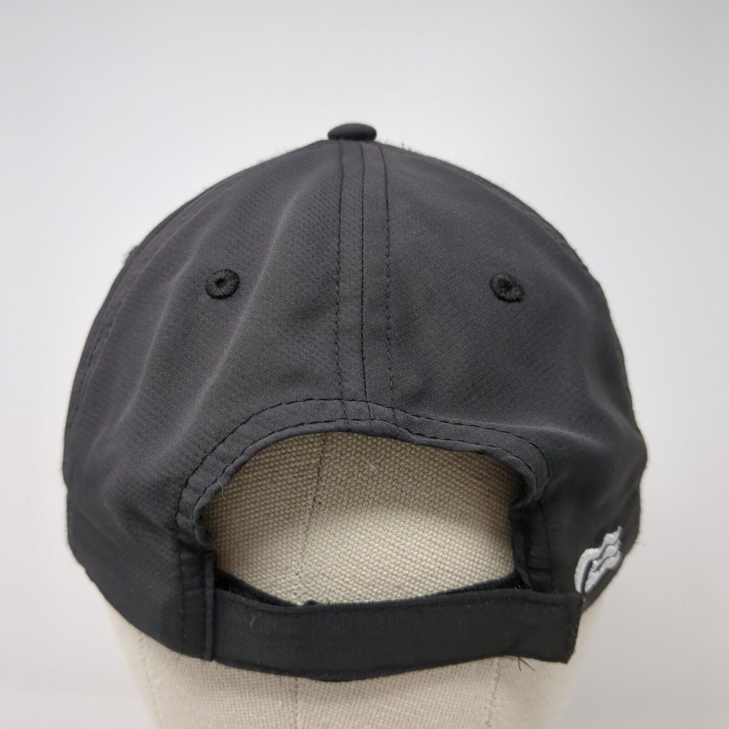 Crown Princess Strapback Hat Gray One Size Adjustable Embroidered Polyester