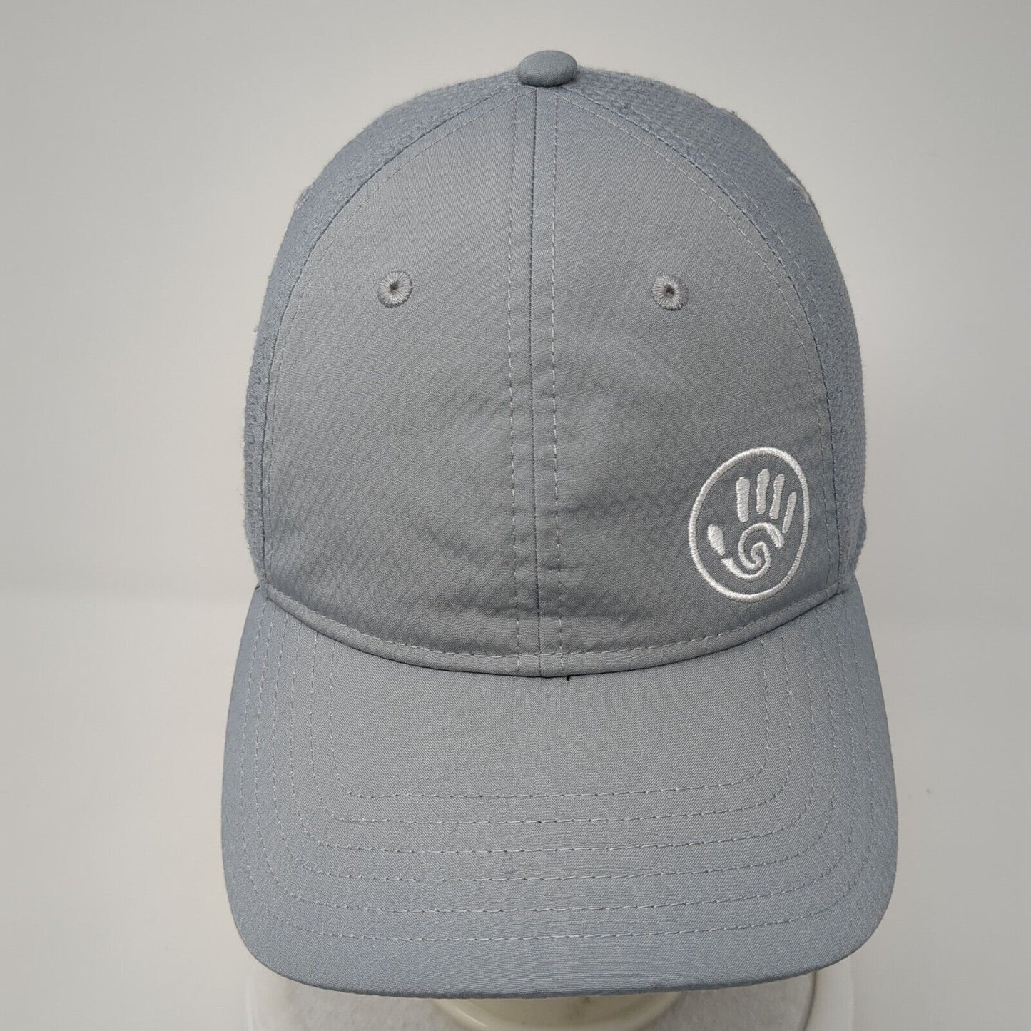 Under Armour Golf Fitted Hat Gray M/L Embroidered Logo Solid 6 Panel