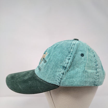 Grand Teton National Park Adult Slideback Hat Green One Size Suede Upper Jhats